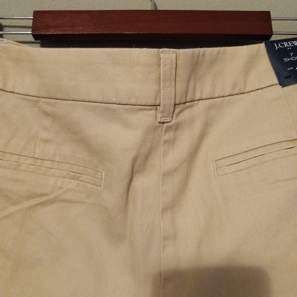J.Crew 16 Preppy Pocketed Khaki Shorts New - Picture 4 of 12